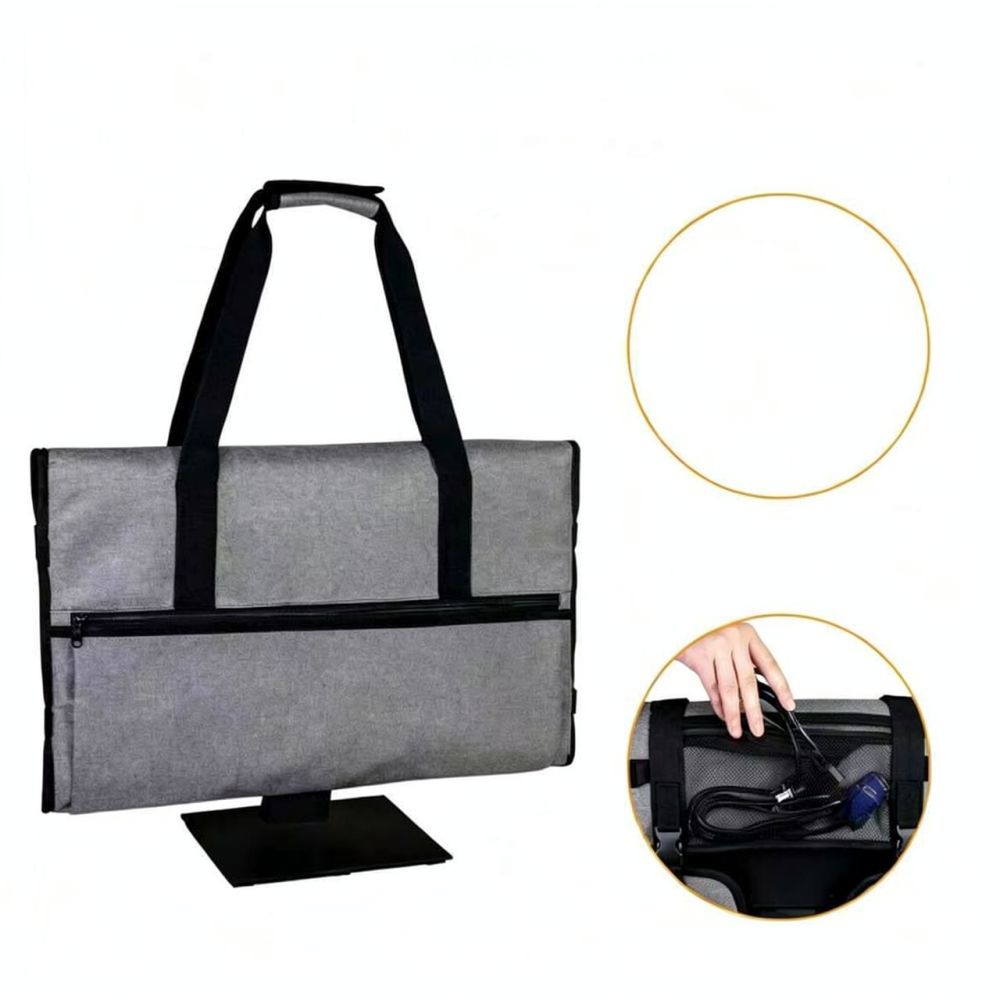 Portable Monitor Carry Sleeve Bag - Protective Monitor Storage Handbag Carrying Case