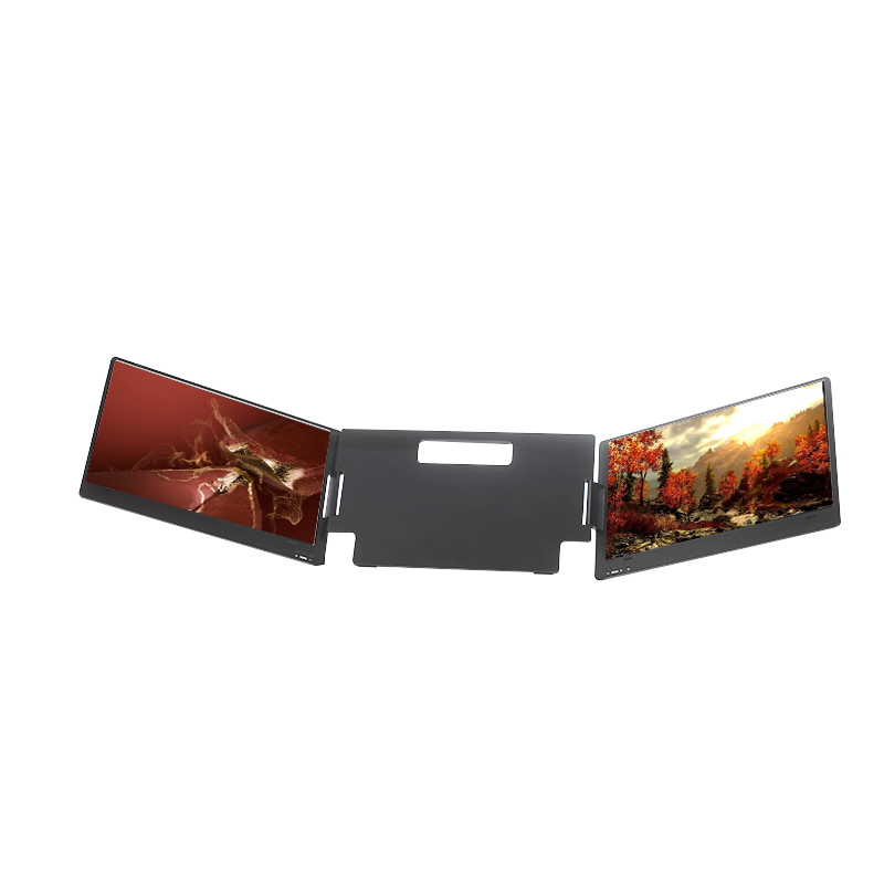 Triple Screen Laptop Monitor Foldable - Portable Triple Monitor for Laptops -