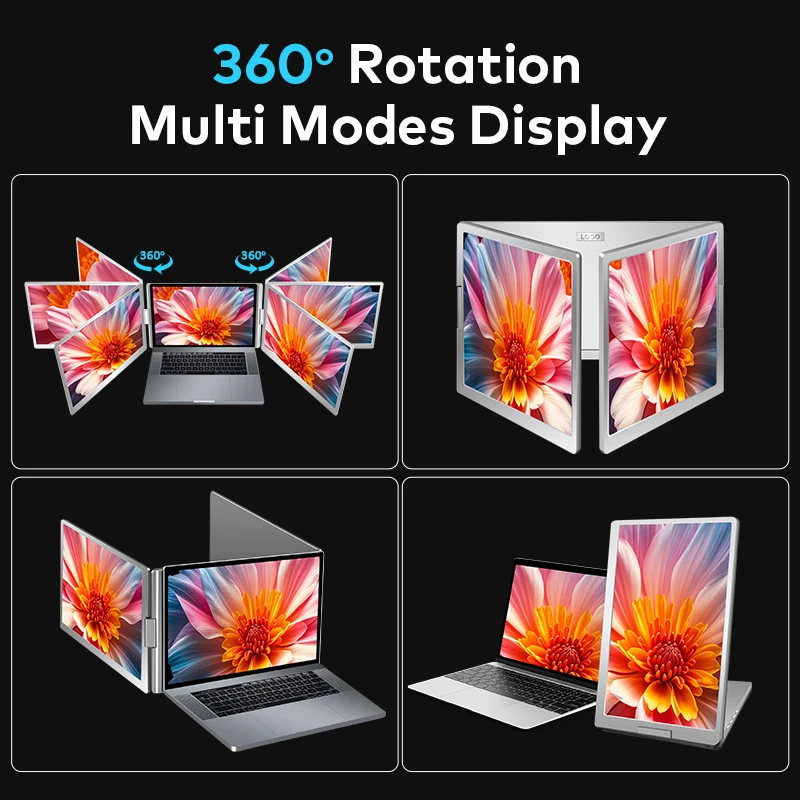 Portable Monitor 15.6 Inch 1080P Type C - 2026 15.6 Inch Type C 1080p