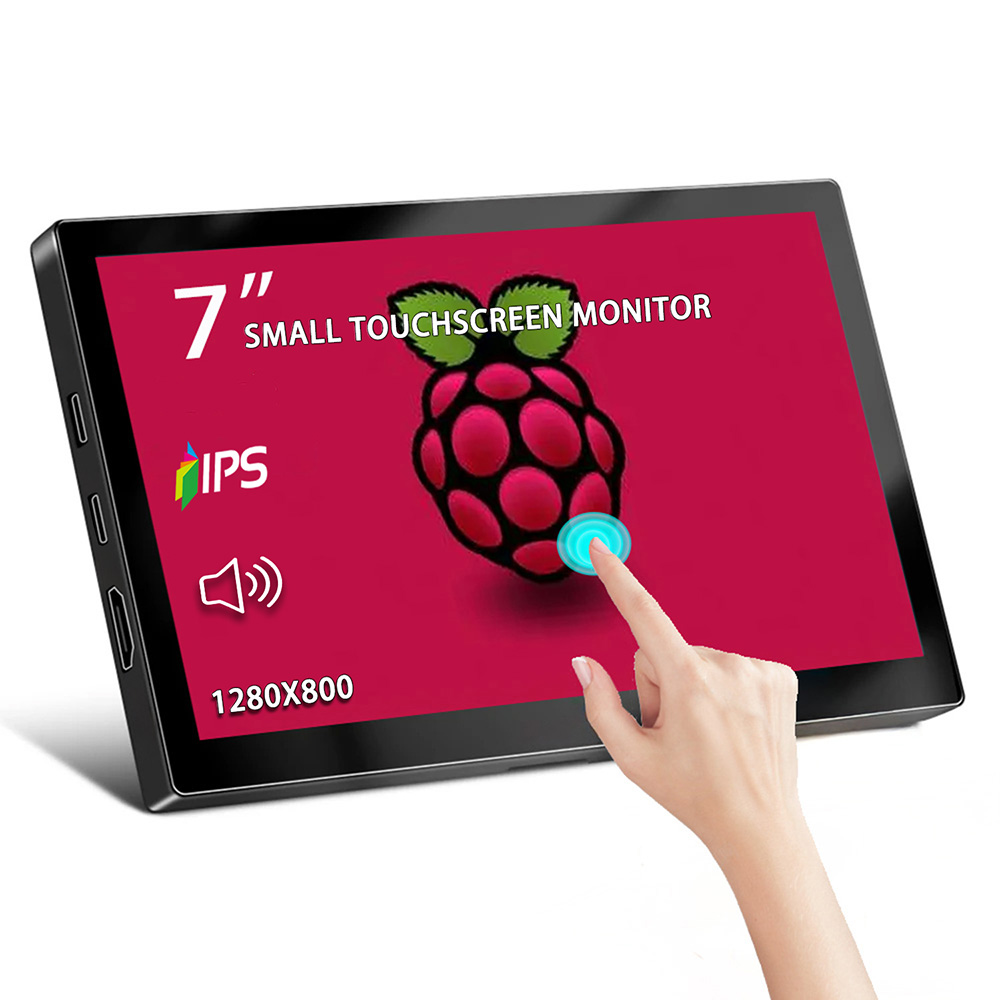 Portable Touchscreen Monitor For Laptop - Touchscreen Small Monitor 7-Inch Portable Monitor