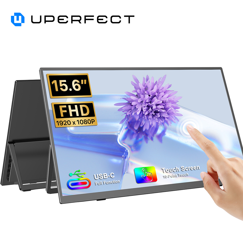 Portable Touchscreen Monitor For Laptop - UPERFECT 15.6