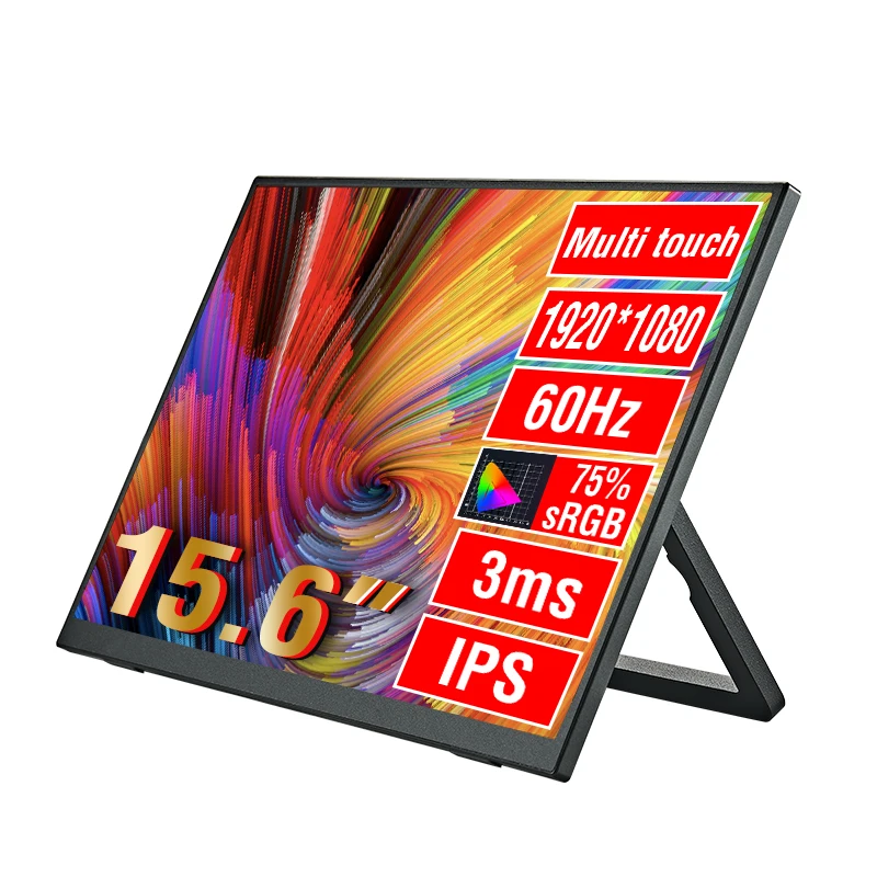 Anmite 15.6-Inch Portable Touc - Portable Monitor 15.6 Inch 1080P Type C 评论和价格