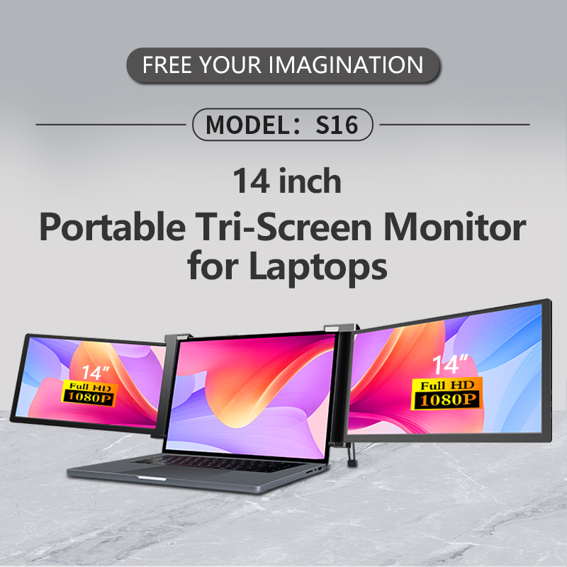 Laptop Screen Extension 1920*1 - Dual Screen Portable Monitor Extender 评论和价格