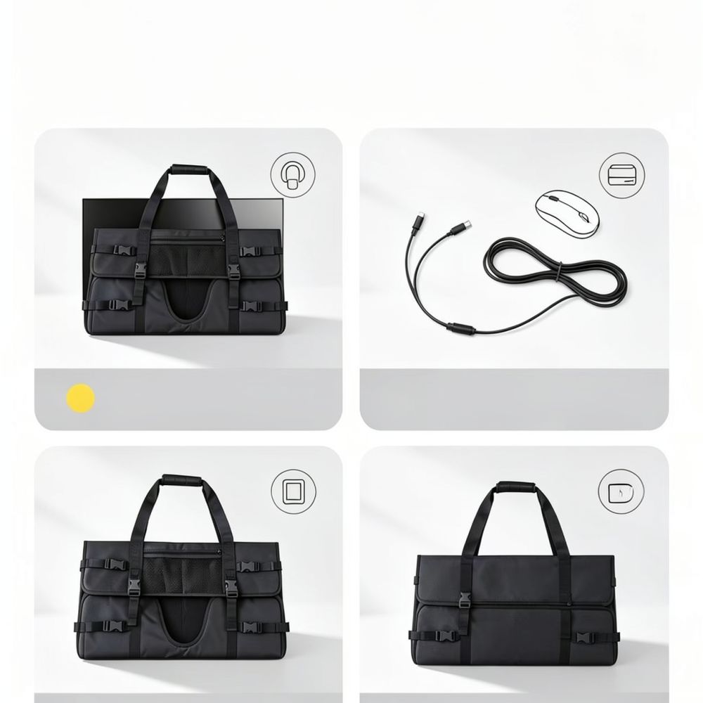 Protective Monitor Storage Han - Portable Monitor Carry Sleeve Bag 评论和价格