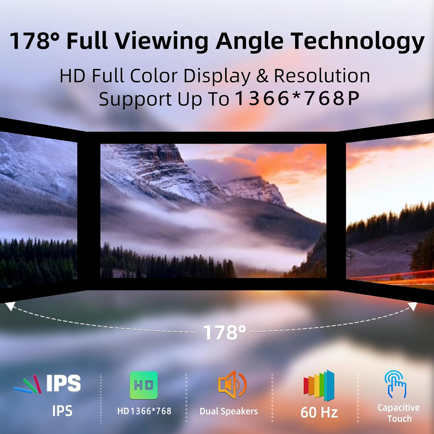 AHXJKA 11.6 Inch Touch Portabl - Portable Touchscreen Monitor For Laptop 评论和价格