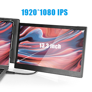 H1 Plus Monitor Screen Extende - Dual Screen Portable Monitor Extender 评论和价格