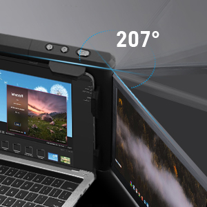 H1 Plus Monitor Screen Extende - Dual Screen Portable Monitor Extender 评论和价格