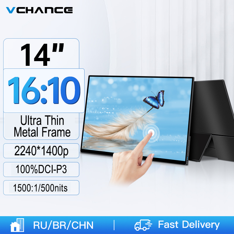 VCHANCE 14'' 2K Touchscreen Po - Portable Touchscreen Monitor For Laptop 评论和价格