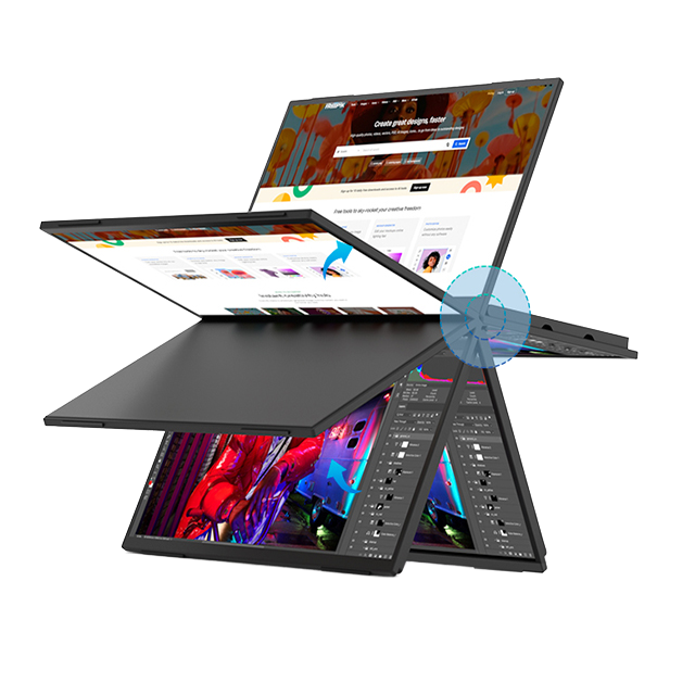 Hot Selling 15.6 Inch Full HD  - Triple Screen Laptop Monitor Foldable 评论和价格