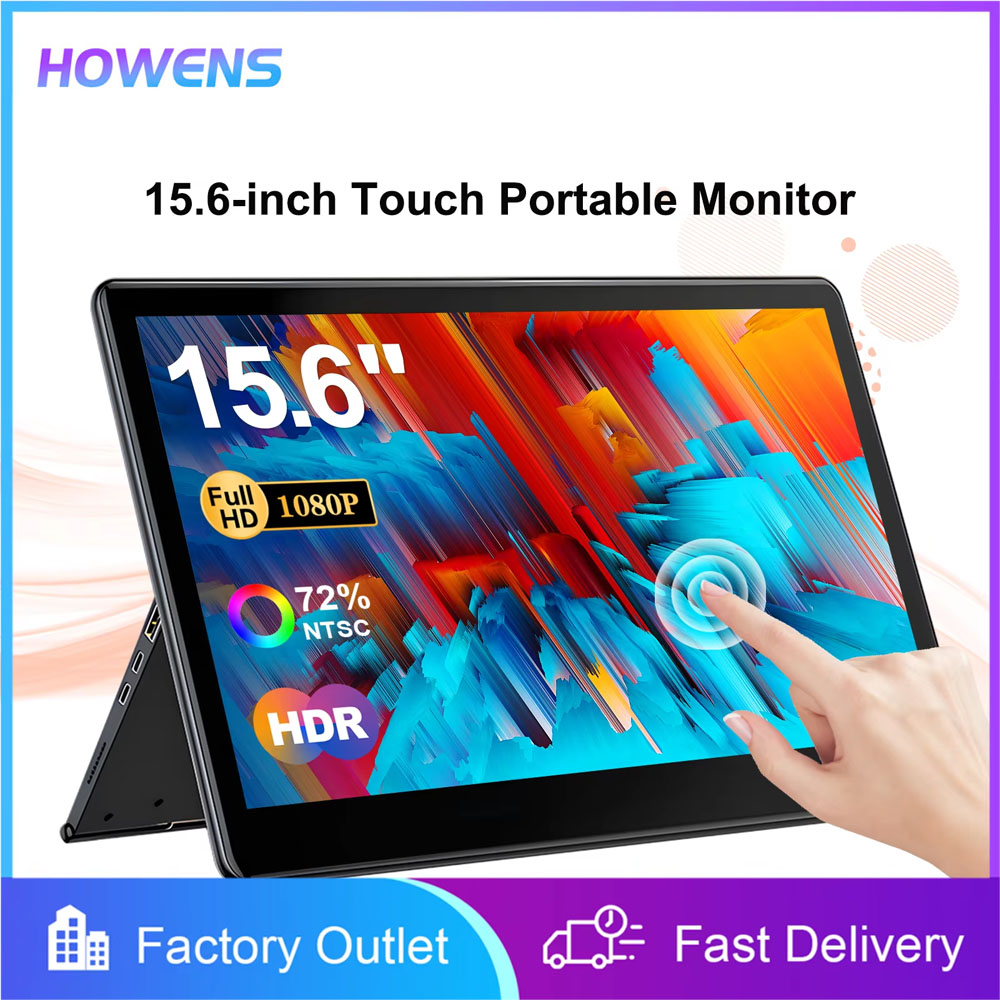 15.6 Inch Portable Touch Displ - Portable Monitor 15.6 Inch 1080P Type C 评论和价格