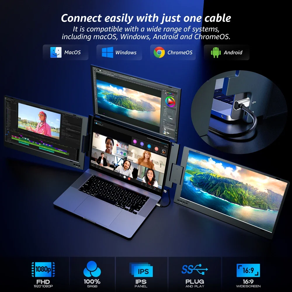Trible-Screen 14