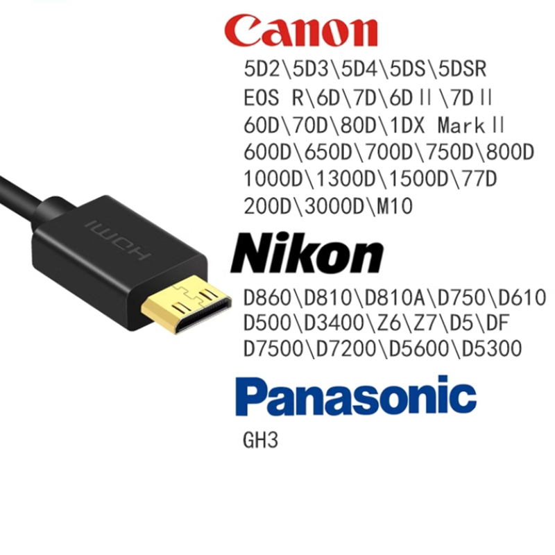 Micro Mini HDMI-Compatible to  - Mini Hdmi To Hdmi Cable Ultra Slim 评论和价格