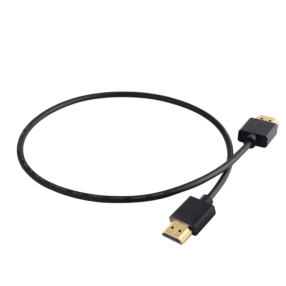 Portable Slim Light HD2. 0 Cab - Mini Hdmi To Hdmi Cable Ultra Slim 评论和价格