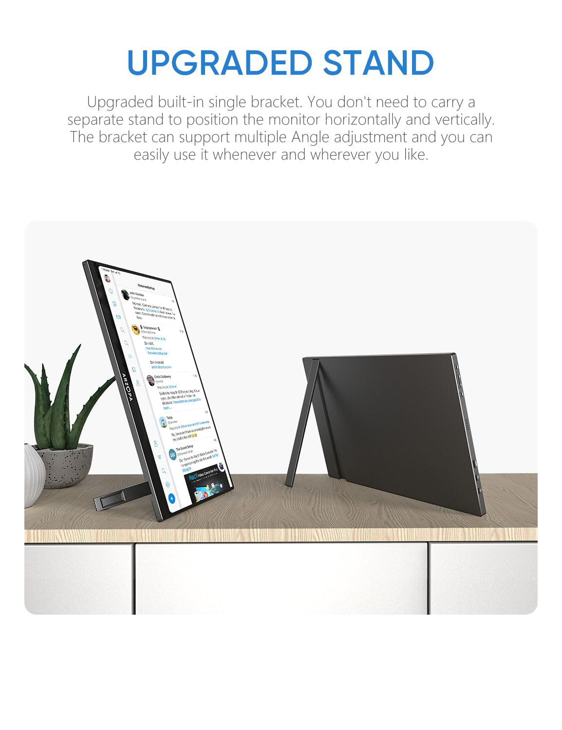Arzopa A1T Touchscreen 15.6 In - Portable Touchscreen Monitor For Laptop 评论和价格
