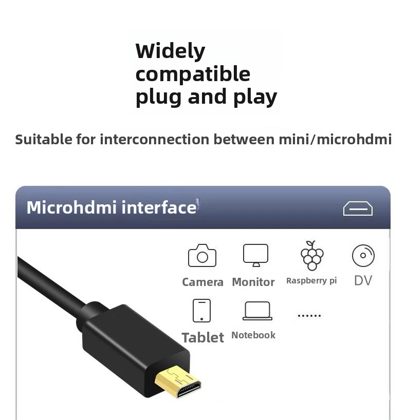 4K Ultra Slim HDMI to Micro HD - Mini Hdmi To Hdmi Cable Ultra Slim 评论和价格