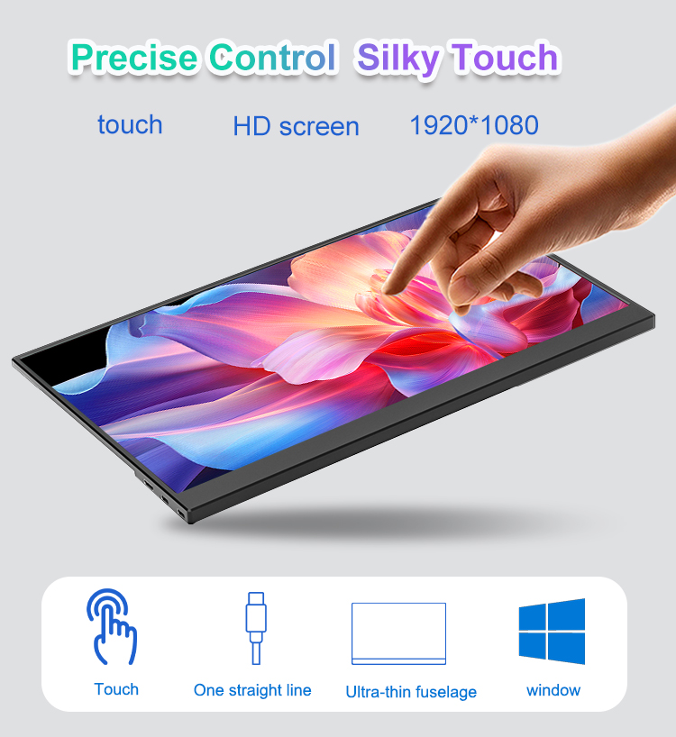 NEW Eimio 15.6 Inch FHD 1080P  - Portable Monitor 15.6 Inch 1080P Type C 评论和价格