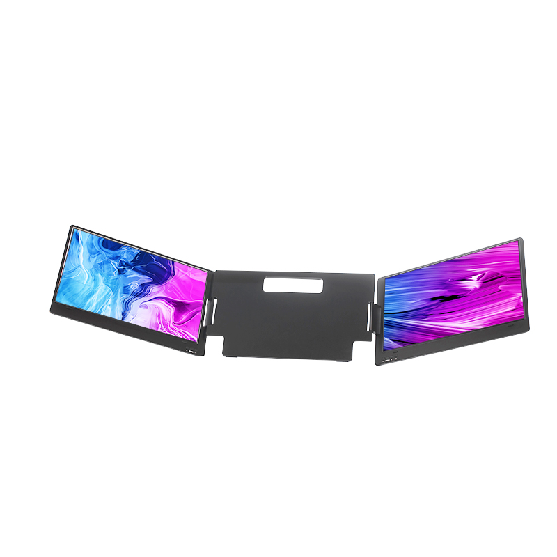 15.6 Inch Laptop Screen Extend - Triple Screen Laptop Monitor Foldable 评论和价格