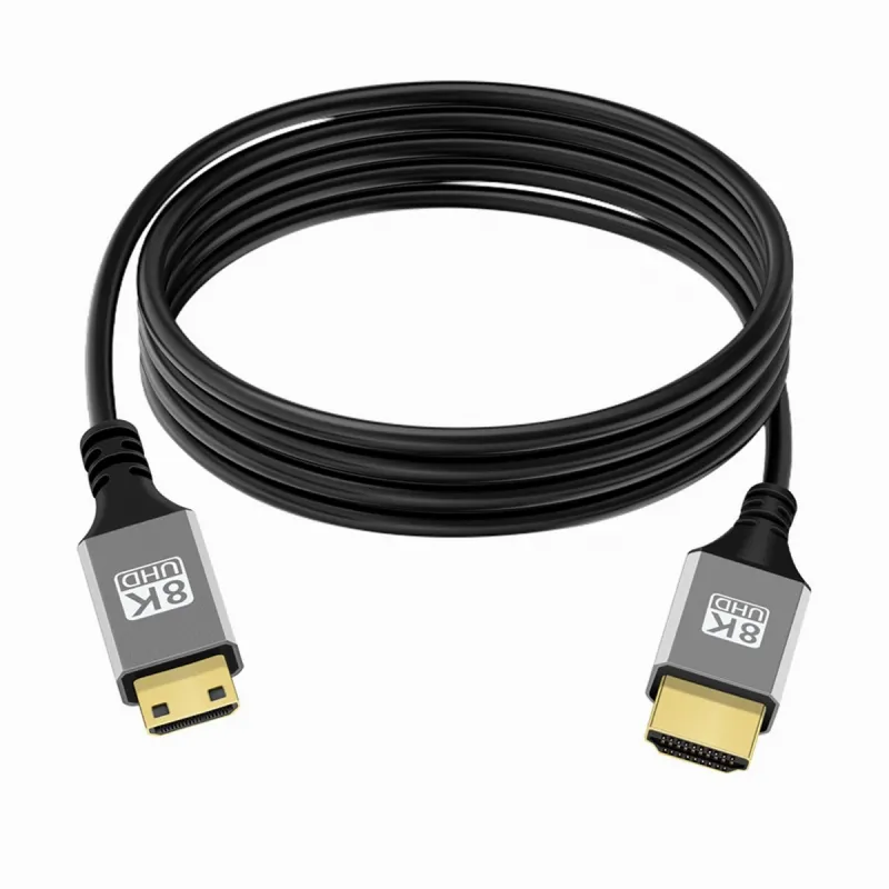 8K Mini HDTV 2.1 Ultra Thin HD - Mini Hdmi To Hdmi Cable Ultra Slim 评论和价格