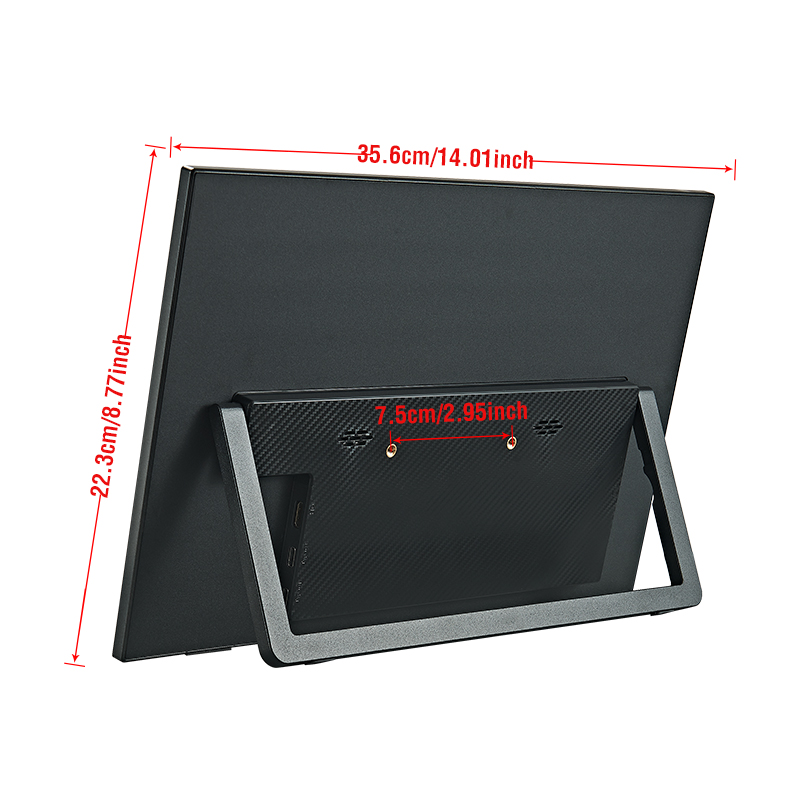 Anmite 15.6-Inch Portable Touc - Portable Monitor 15.6 Inch 1080P Type C 评论和价格