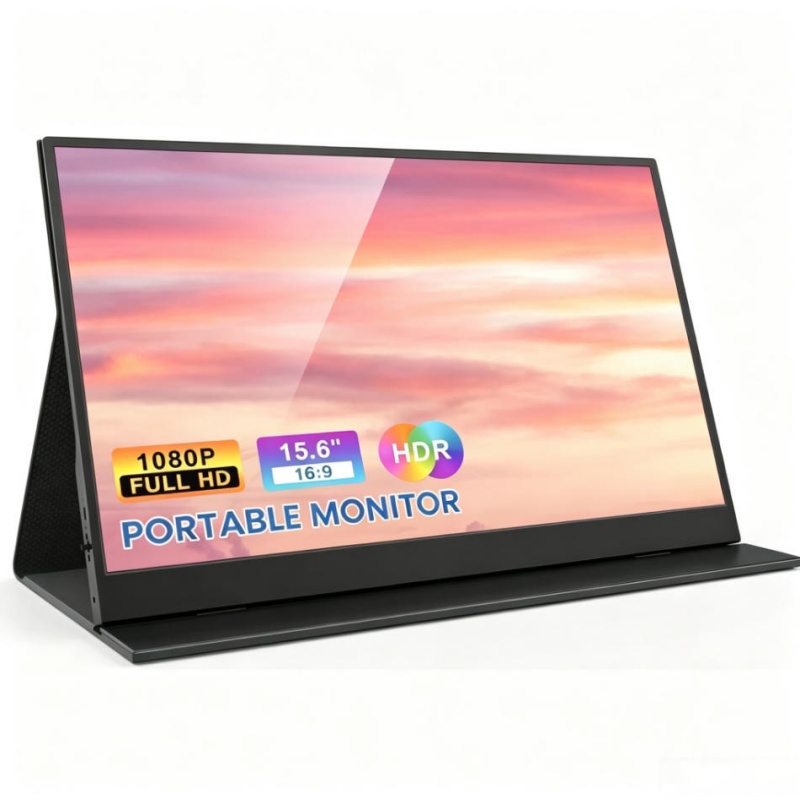 15.6-Inch Portable Touch Monit - Portable Monitor 15.6 Inch 1080P Type C 评论和价格