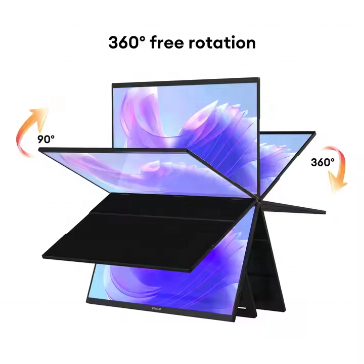 7-Day Delivery 18.5 Inch LCD D - Triple Screen Laptop Monitor Foldable 评论和价格