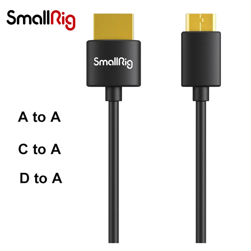 SmallRig Ultra Slim High Speed - Mini Hdmi To Hdmi Cable Ultra Slim 评论和价格