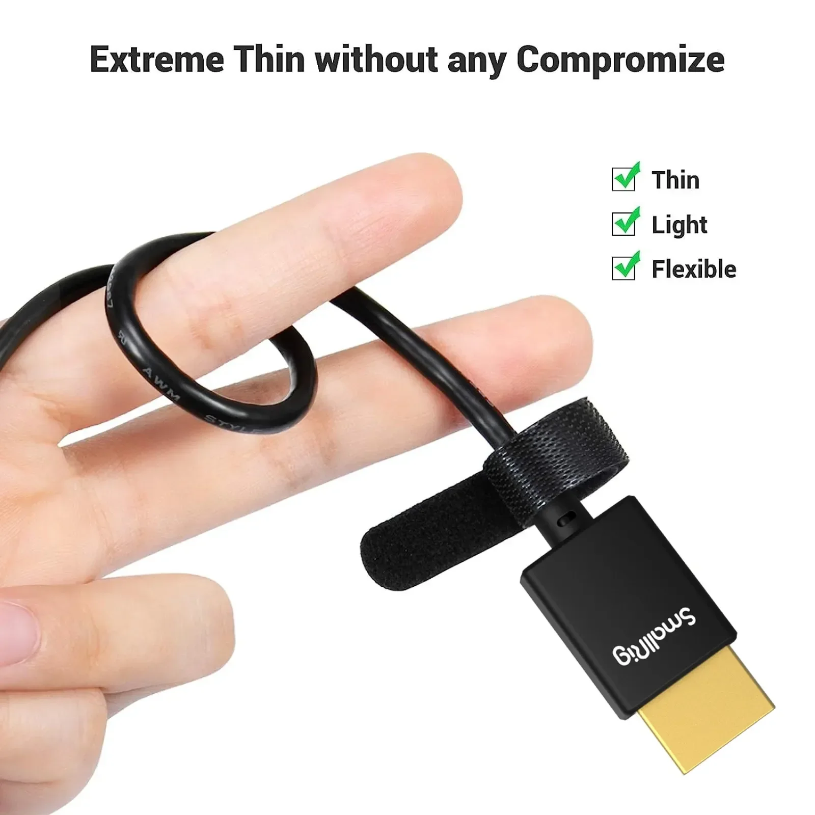 SmallRig Ultra Slim High Speed - Mini Hdmi To Hdmi Cable Ultra Slim 评论和价格