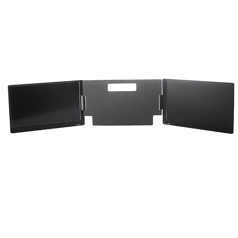 14 Dual Triple Portable Extend - Triple Screen Laptop Monitor Foldable 评论和价格