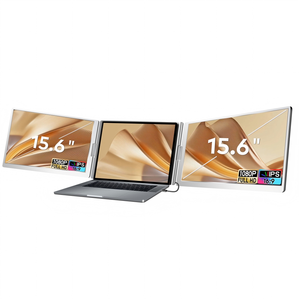 Factory Wholesale 15.6 Inch Po - Dual Screen Portable Monitor Extender 评论和价格